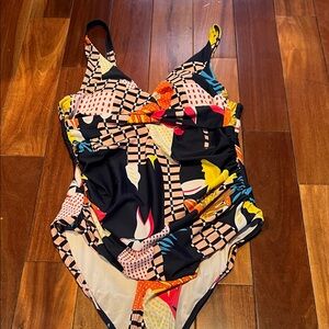 Women’s  Multicolor One-Piece Swimsuit